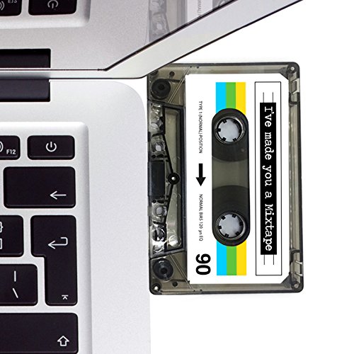 (16GB) USB Mixtape, Retro, Quirky Gift, Cool, Cute, Love, Present, Boyfriend, Girlfriend, Office, Novelty, Birthday, Wedding, Anniversary, Valentines, for Her, Gifts for Him - Thumbnail 4