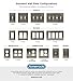 Amerock | Wall Plate | Oil Rubbed Bronze | 1 Rocker Switch Plate Cover | Mulholland | 1 Pack | Decora Wall Plate | Light Switch Cover