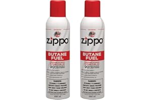 LIGHTERUSA Zippo Odorized Butane Fuel 5.82 oz / 165 gr. (2 Pack)
