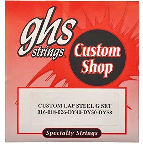 GHS Electric Lap Steel Strings G Tuning 16-58 (12 Pack)