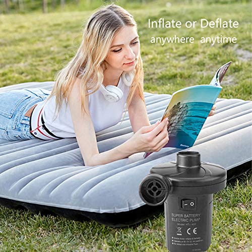 WangYu Battery Powered Inflator Deflator, Electric QuickFill Air