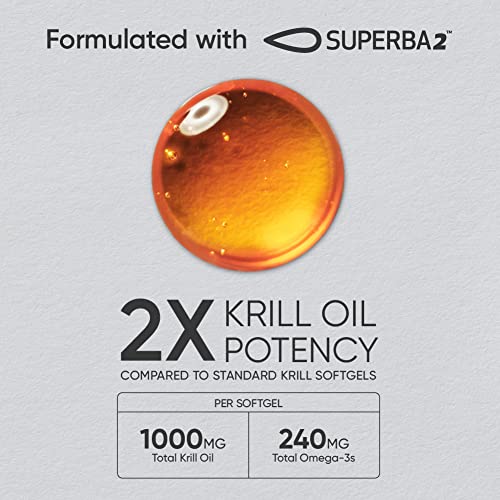 Sports Research Krill Oil Supplement with EPA & DHA Omega 3