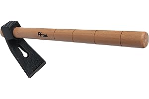 FITOOL Forged Woodworking Hammer, Garden Hoe with Claw Hammer, Garden Hoe 1.7LB