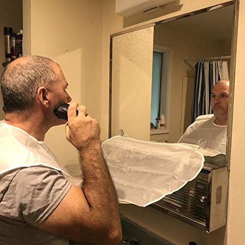 image for GYSO Bathroom Sink Apron, Beard Grooming, Trimming Apron, Hair Catcher