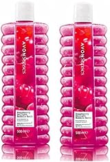 Avon Senses Raspberry Delight Bubble Bath 500ml Pack of 2 Fruity Natural view 2