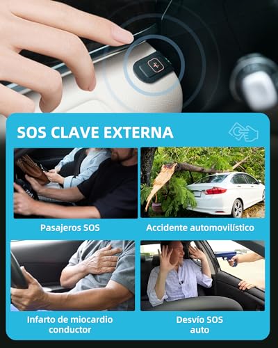 ADAS Dashcam Car Camera WiFi 4G Front and Interior, Remote Monitor, Live Video, Dual Dash Camera for Car 1080P with GPS, G-Sensor, Fuel Cut, SOS Key – JC261P