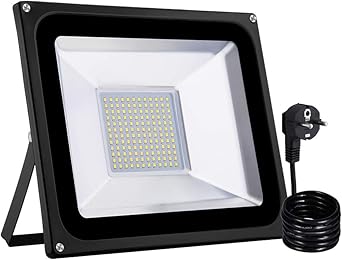 Foco LED Con Enchufe, Reflector Foco Proyector LED para Exteriores ...