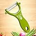 BangBang Fruit Vegetable Ceramic Peeler Zirconia Kitchen Cutlery Vegetable Fruit Peeler (1Pc: Color Random)