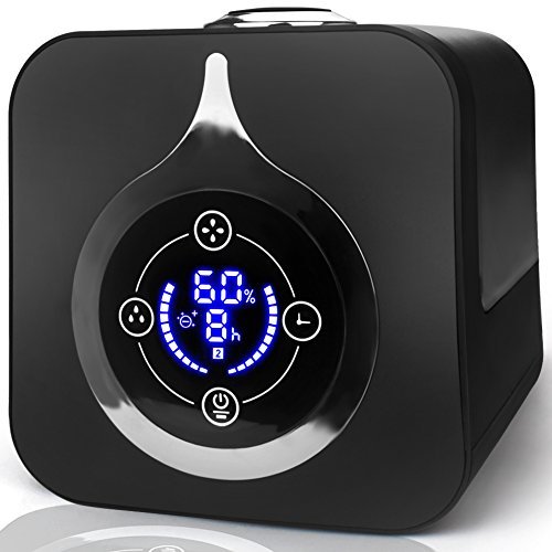 OPOLAR Digital Humidifier with Humidity & Timer Control, 5L / 1.2