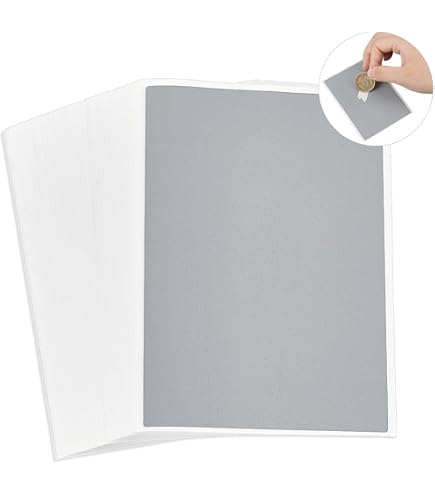 250 Pack Silver Hologram Scratch Off Stickers - DIY Labels For Parties, Weddings & Events - View #9