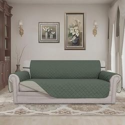 Easy-Going Reversible Couch Cover for 3 Cushion