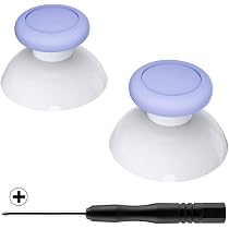 eXtremeRate Light Violet & White Dual-Color Replacement 3D ...