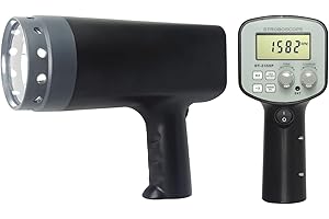 Digital Tachometer Stroboscope (Range: 50 to 12000 FPM) Digital Handheld Stroboscope | Digital RPM Meter | Industrial Tachome