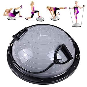 Sportneer-Balance-Ball-Balance-Board-with-Resistance-Bands-Balance-Trainer-Bonus-Pump-for-Yoga-Fitness-Stability-Workout-Strength-Exercise-Physical-Therapy-Gym Sportneer Balance Ball Balance Board with Resistance Bands, Balance Trainer Bonus Pump for Yoga Fitness, Stability Workout, Strength Exercise, Physical Therapy & Gym