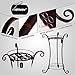 AISHN Classic Tall Plant Stand Art Flower Pot Holder Rack Planter Supports Garden & Home Decorative Pots Containers Stand (Bronze)thumb 3