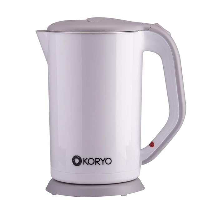Buy Koryo Electric Kettle 1.7 Litre 1800W KEK1876DCFC (White) Online at