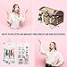 Regal Bazaar Jewelry Organizer – Dual-Sided Accessory Holder and Hanging Closet Storage Unit – Includes Metal Hanger, 29 Pockets and 18 Hook and Loop Tabs (White)
