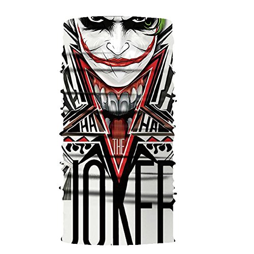 Shybuy 3D Aniamls Cycling Face Mask Motorcycle Head Scarf Neck Warmer Ski Balaclava Headband (C)