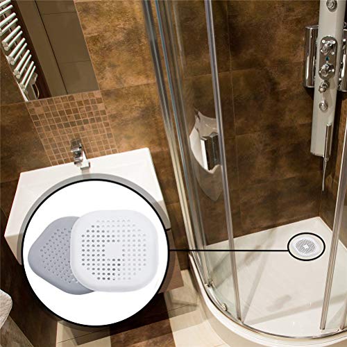 Drain Hair Catcher Silicone Universal Floral Drain Hair Catcher Drain Filter Hair Trap Filter for House Living