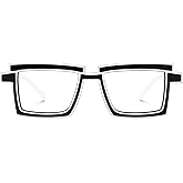 Zeelool Rectangle Glasses Stylish Eyewear for Women Frame with Non-prescription Clear Lens Zephyr ZJGP094654