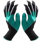 Garden Gloves with Fingertips Claws Quick- Great for Digging Weeding Seeding poking -Safe for Rose Pruning -Best Gardening Tool -Best Gift for Gardeners (Double Claw)