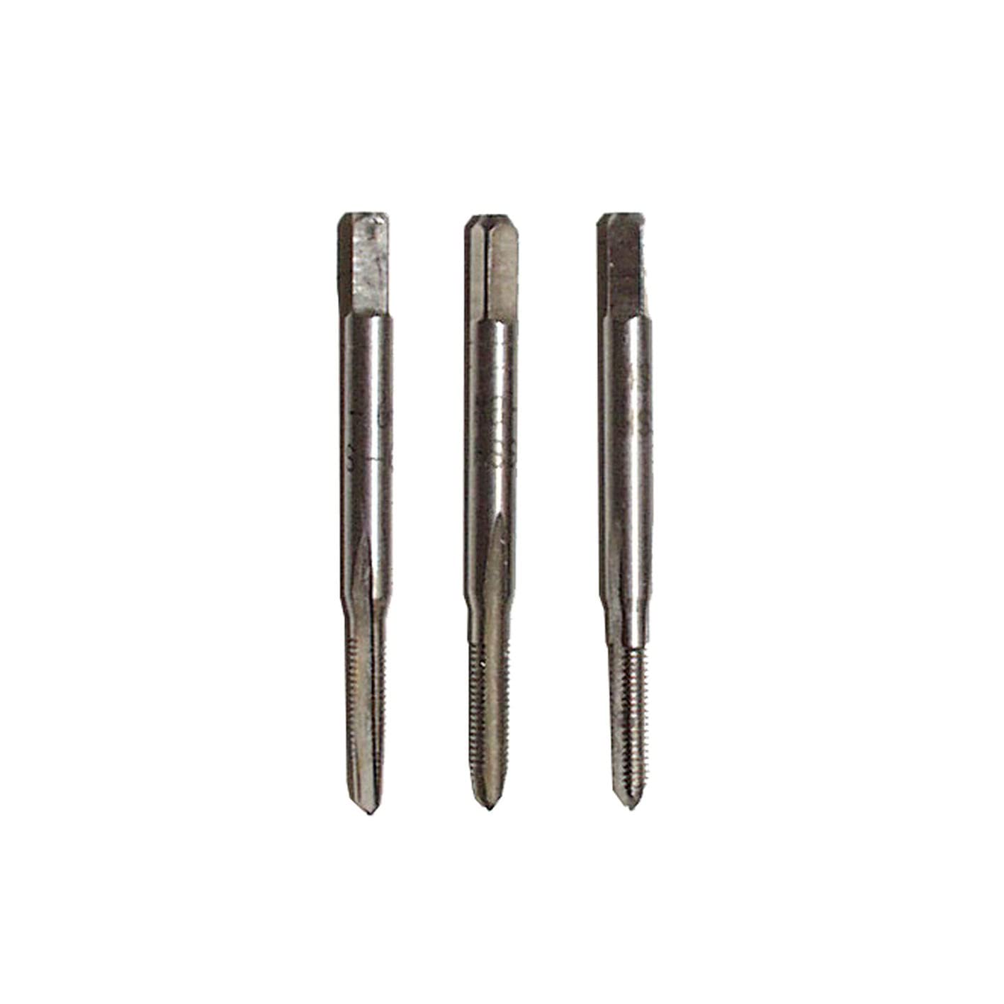 Connex COXT672868 M8 HSS Hand Taps Set, Silver, Set of 3 Piece
