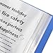 MyLifeUNIT 60-Pocket Business A4 Sheet Presentation Book, 120-Page Capacity for A4 and Letter Size Inserts (Blue)