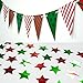 33PCS Christmas Decorations Swirls Hanging Ceiling Decor Winter Party Supplies Holiday Ornaments