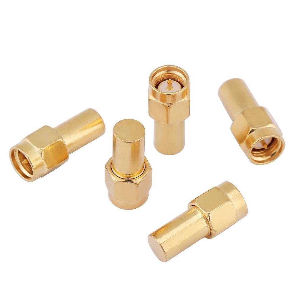 5pcs SMA Male RF Coaxial Adapter Terminator Matching Load Terminal 50 Ohm for RF Applications