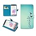 Deego Smile PU Leather Magnet Flip Wallet Cover with Stand for LG G3 - Mile