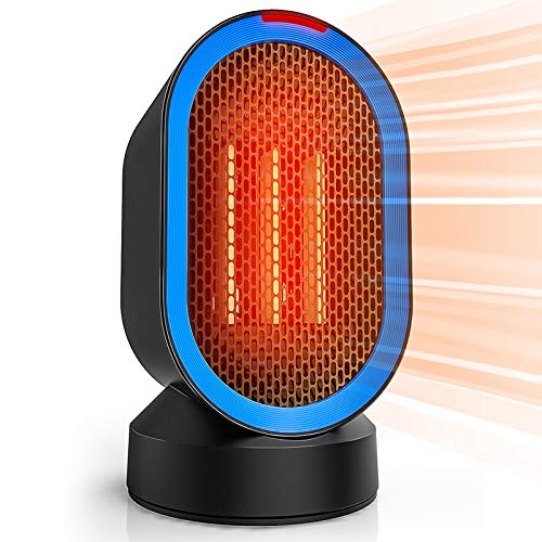 Portable Space Heater,toyuugo 600W Indoor Electric Ceramic Desk Heater