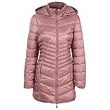 Plusfeel Women's Lightweight Hooded Warm Jacket Coat Outdoor Parka Zipper Coat, S-3XL