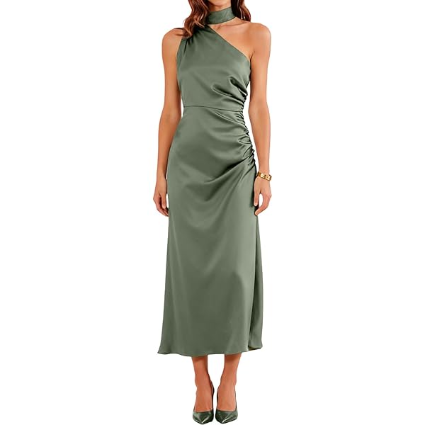 Amazon.com: RIHOAS Women's Elegant Spaghetti Strap Long Dress - Formal Fall  Wedding Guest Outfit for Special Occasions, Vestidos Elegantes de Mujer  para Fiesta Apricot : Clothing, Shoes & Jewelry