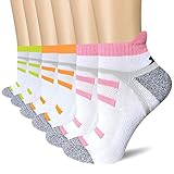 BERING Women's Performance Athletic Running Socks (6 Pack)