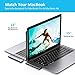 USB C Hub, 6 in 1 Aluminum USB C Hub Adapter for MacBook Pro 13″ and 15″ 2016/2017/2018, Dual Type C Hub with SD/TF Card Reader, 100W Power Delivery and 3 USB 3.0 Ports