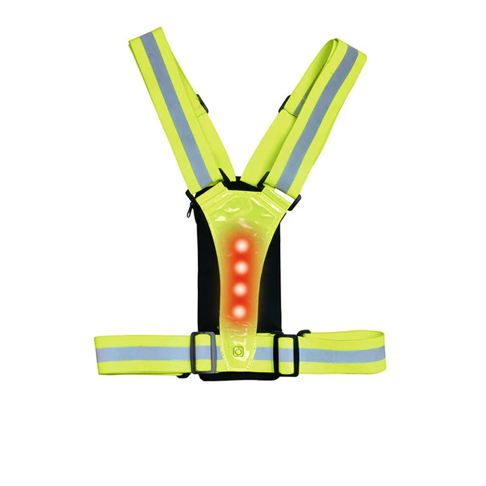 Ultimate Performance UP Stile LED Runners Phone Vest Fluorescent/Reflective
