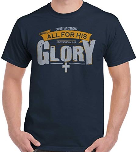 Christian T Shirt | His Glory Jesus Is God Bible Faith Hope T-Shirt Tee