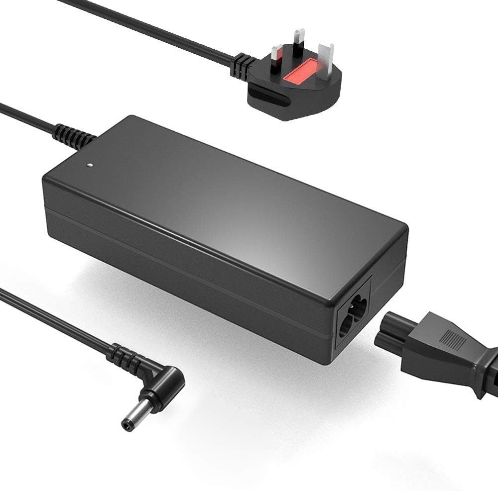 QYD 90W Power Supply Replacement for Laptop-Charger Asus Zenbook R500d K55A K55VD K55VM k55VJ K55n U58c K55 Q400A Q500A Q501 K501 F555LA-AH51 EXA0904YH ADP-90SB BB UX510UX-CN121T K53 Power-Cord