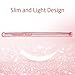 ESR Makeup Glitter Case Compatible for The Samsung Galaxy S9, Glitter Sparkle Bling Case Protective Cover [Three Layer][Supports Wireless Charging] for Galaxy S9 5.8 inch, Pink(Released in 2018)