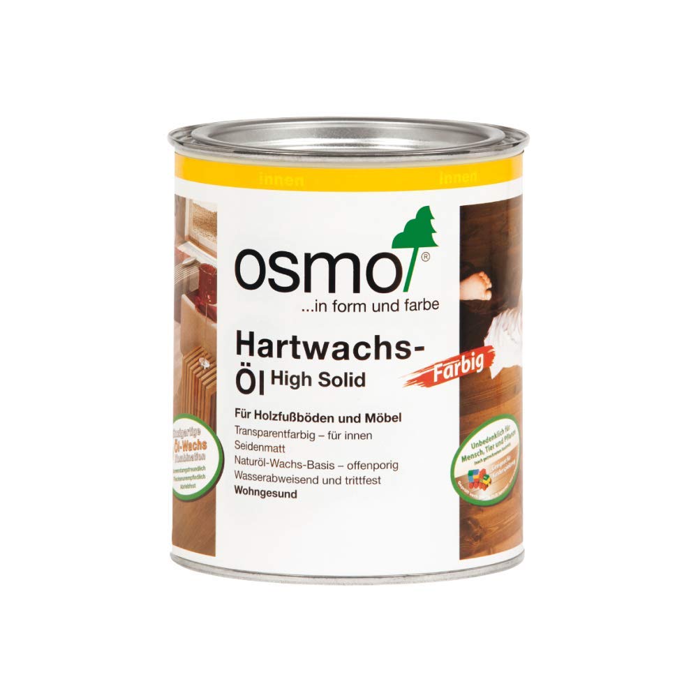 Osmo 3074C 0.75 Litre Polyx Hard Wax Oil Tints - Graphite