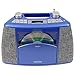Jensen CD-565BL Black/Blue Sport Handle CD Bluetooth Boombox Portable Bluetooth Music System with CD Player +CD-R/RW & FM Radio with Aux-in & Headphone Jack Line-inthumb 2