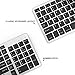 Bluetooth Keyboard, Vive Comb Rechargeable Portable BT Wireless Keyboard with Number Pad Full Size Design for Laptop Desktop PC Tablet, Windows iOS Android-Black and Silver