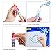 Magic Water Drawing Mat, Upgrade Doodle Mat in 7-Colored, Aqua Painting Board Writing Mats with Magic Pen & Big Molds, Best Educational Toys Gifts for Boys Girls Age 2 3 4 5+ Year Kids/Toddlers