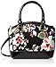 Anne Klein New Recruits Dome SM Satchel Bag, Sorbet Pink Multi/Black, One Size