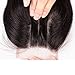 Lanyi Hair Virgin Brazilian Hair Straight Three Part 130% Density Lace Closure 10