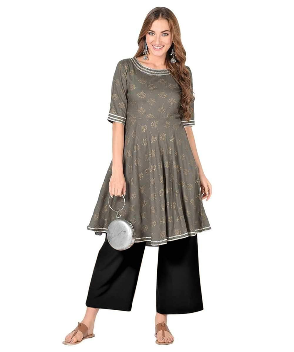 party wear umbrella kurtis