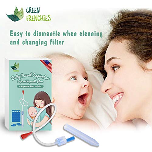 Nasal Aspirator - Baby Nasal Spray - Snot Sucker + 4 Filters