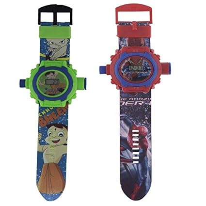 COMBO Projector Watch For Kids (24 Images) pack of 2