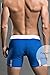 Anna & Eric Men's Sexy Swimsuit Compression Boxer Brief Swim Trunks (L:Waistline:34-36