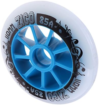 T Tooyful インラインローラースケートウィール ローラースケートホイール 高弾性 耐久性 交換用 Pu プレゼント